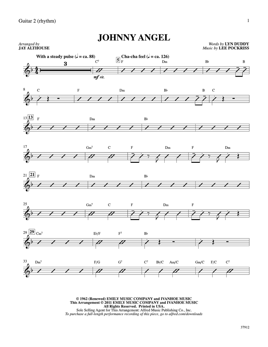 Johnny Angel: Guitar 2