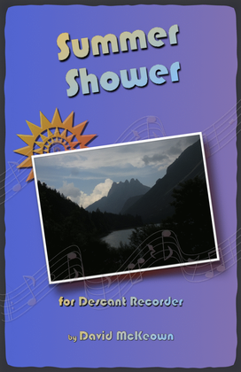 Book cover for Summer Shower for Descant Recorder Duet