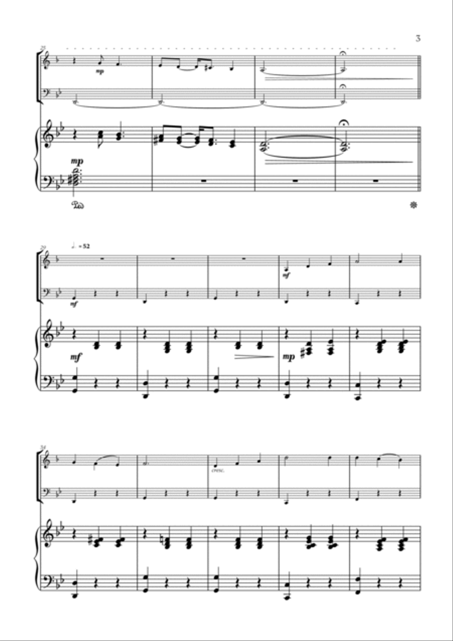Merry-go-round Of Life Brass Duet scores gallery preview page 3