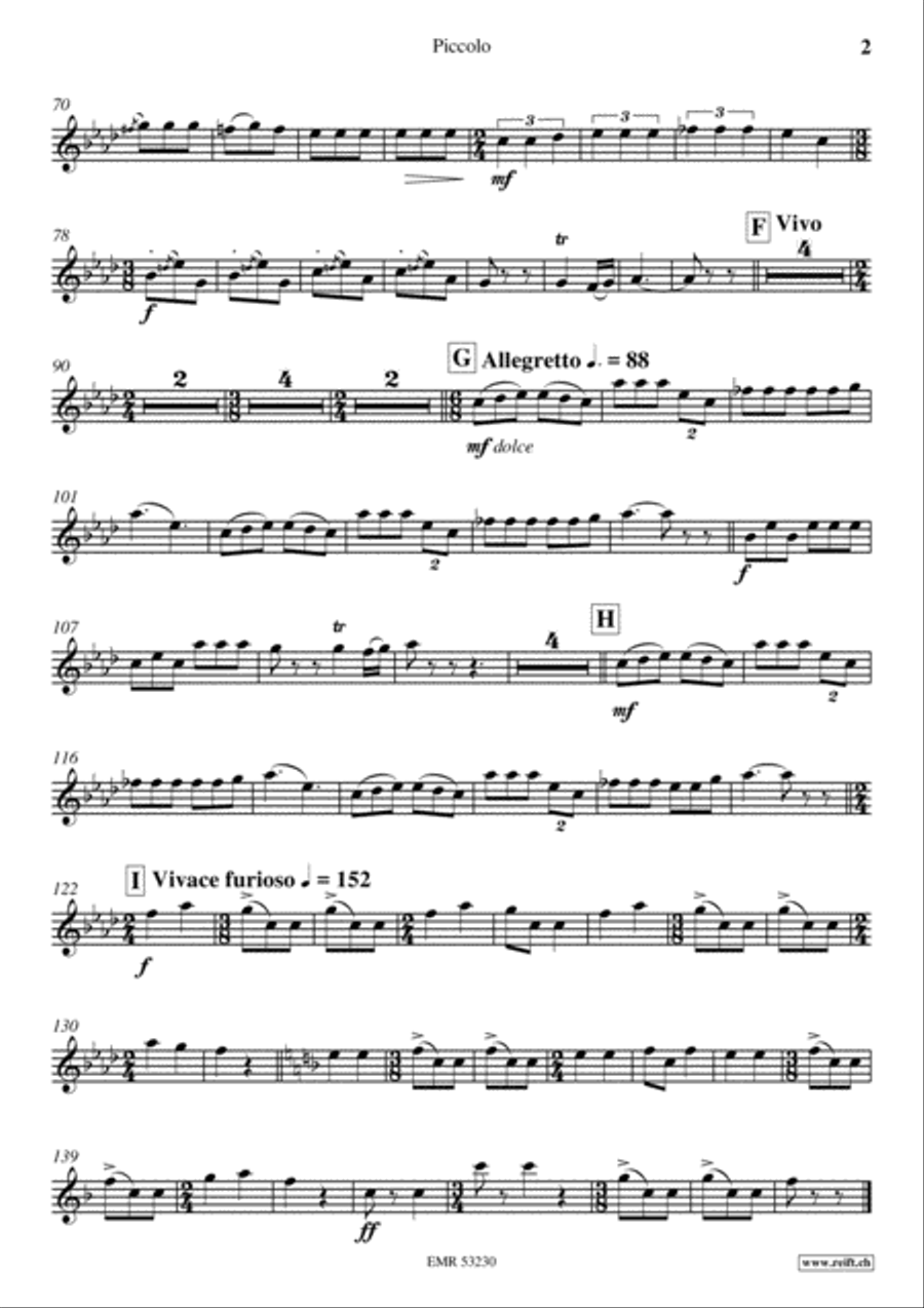 Danza Furiosa Danza Furiosa Piccolo scores gallery preview page 3
