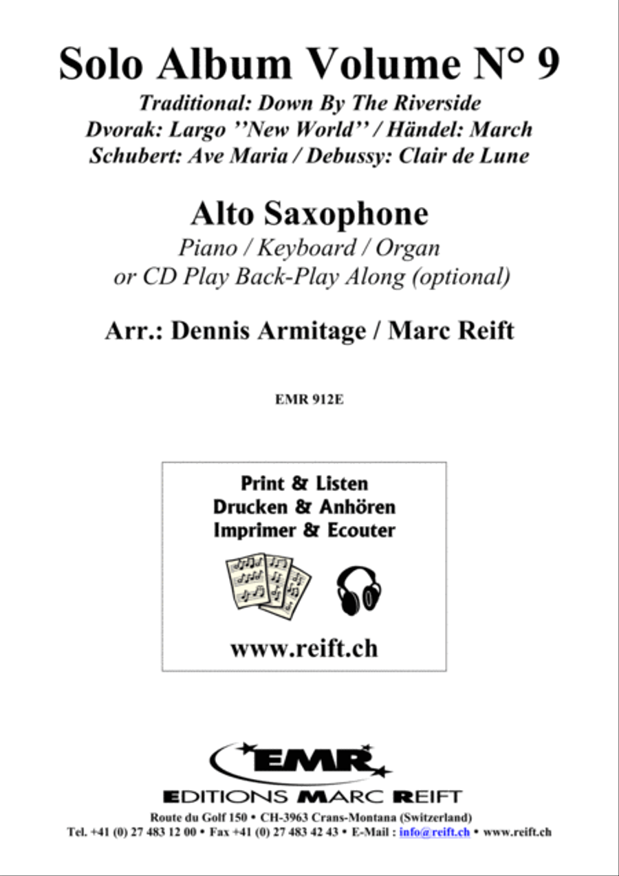 Solo Album Volume 09 Alto Saxophone scores gallery preview page 2