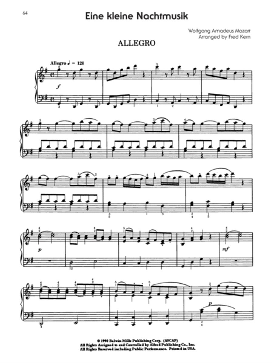 32 Arrangements of Favorite Masterpieces Piano Solo scores gallery preview page 3