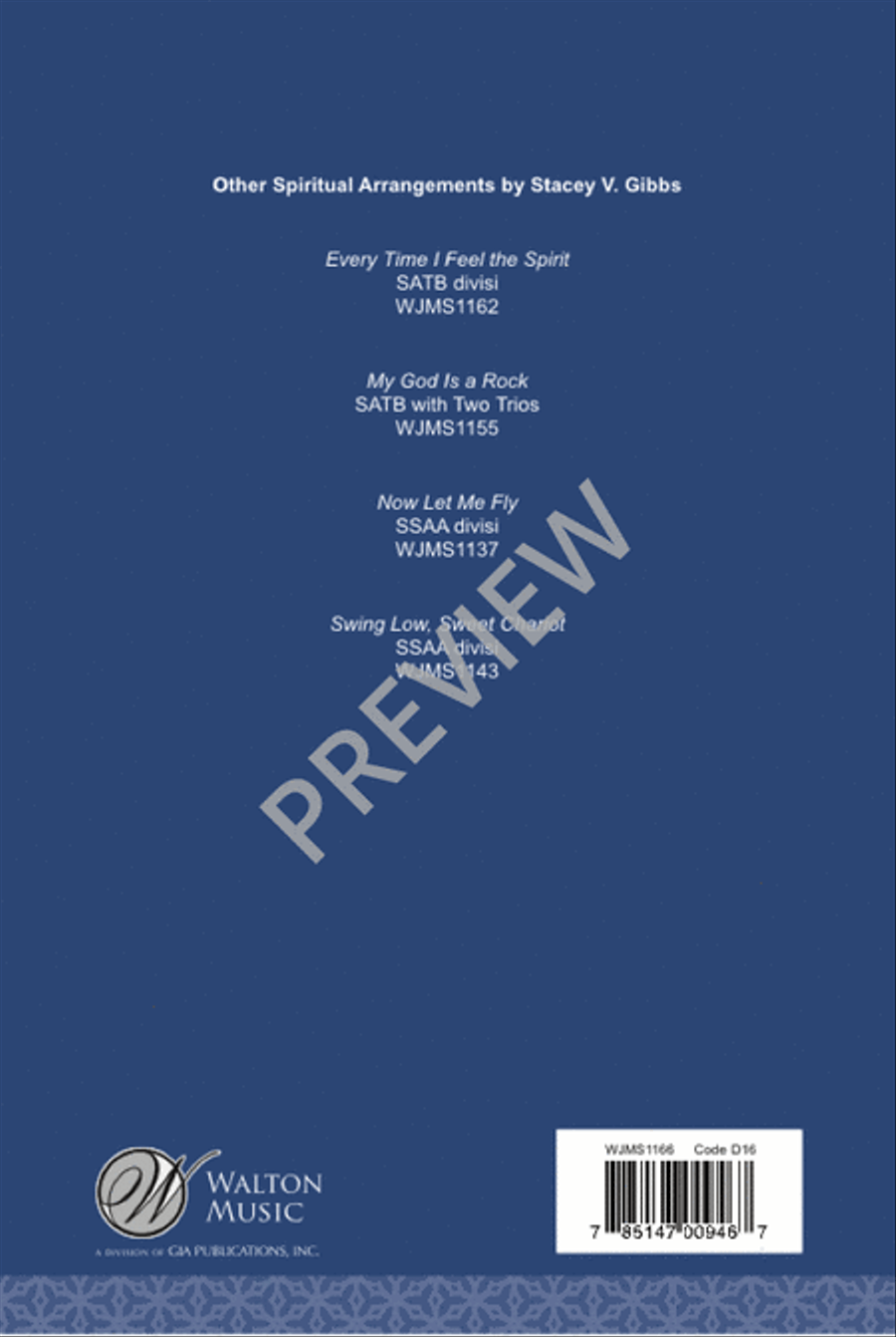 Rock-A My Soul Rock-A My Soul Divisi scores gallery preview page 17