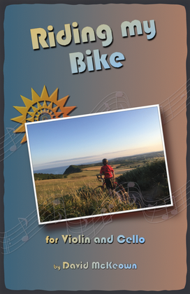 Book cover for Riding My Bike for Violin and Cello Duet