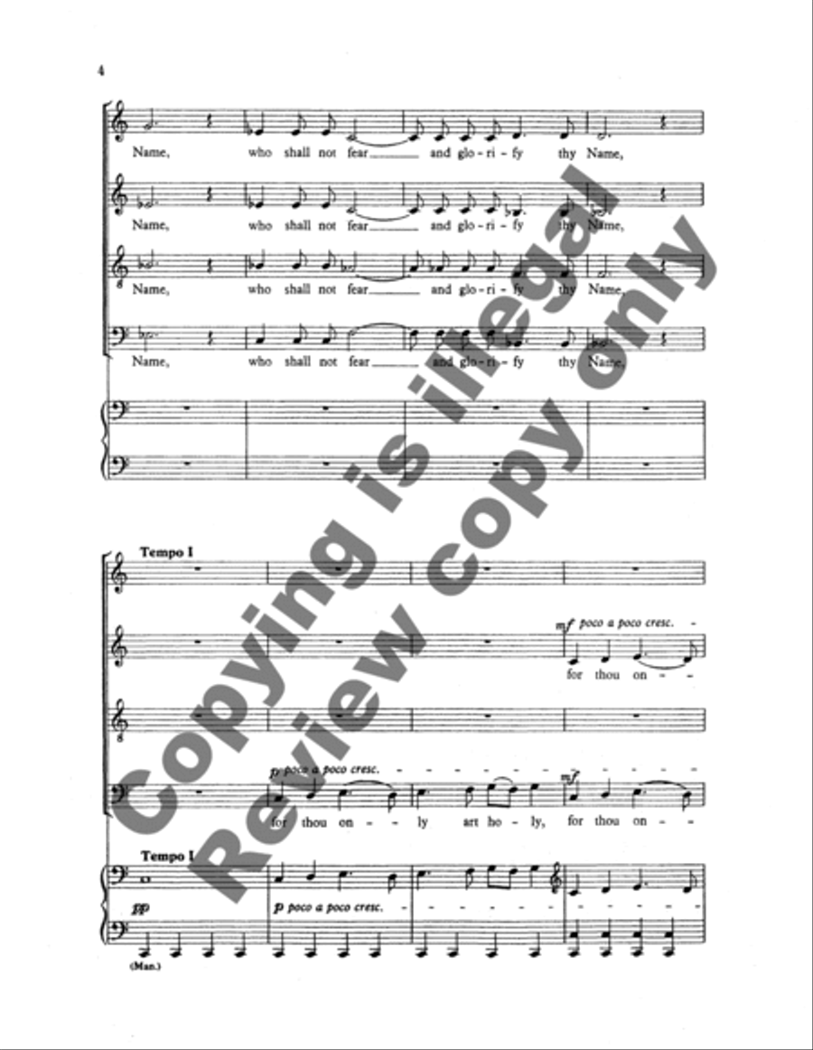 Song of Praise Song of Praise 4-Part scores gallery preview page 10