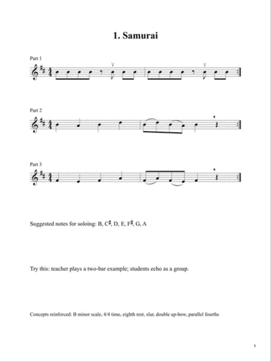 Improvisation for Violin Made Easy Violin Solo scores gallery preview page 4