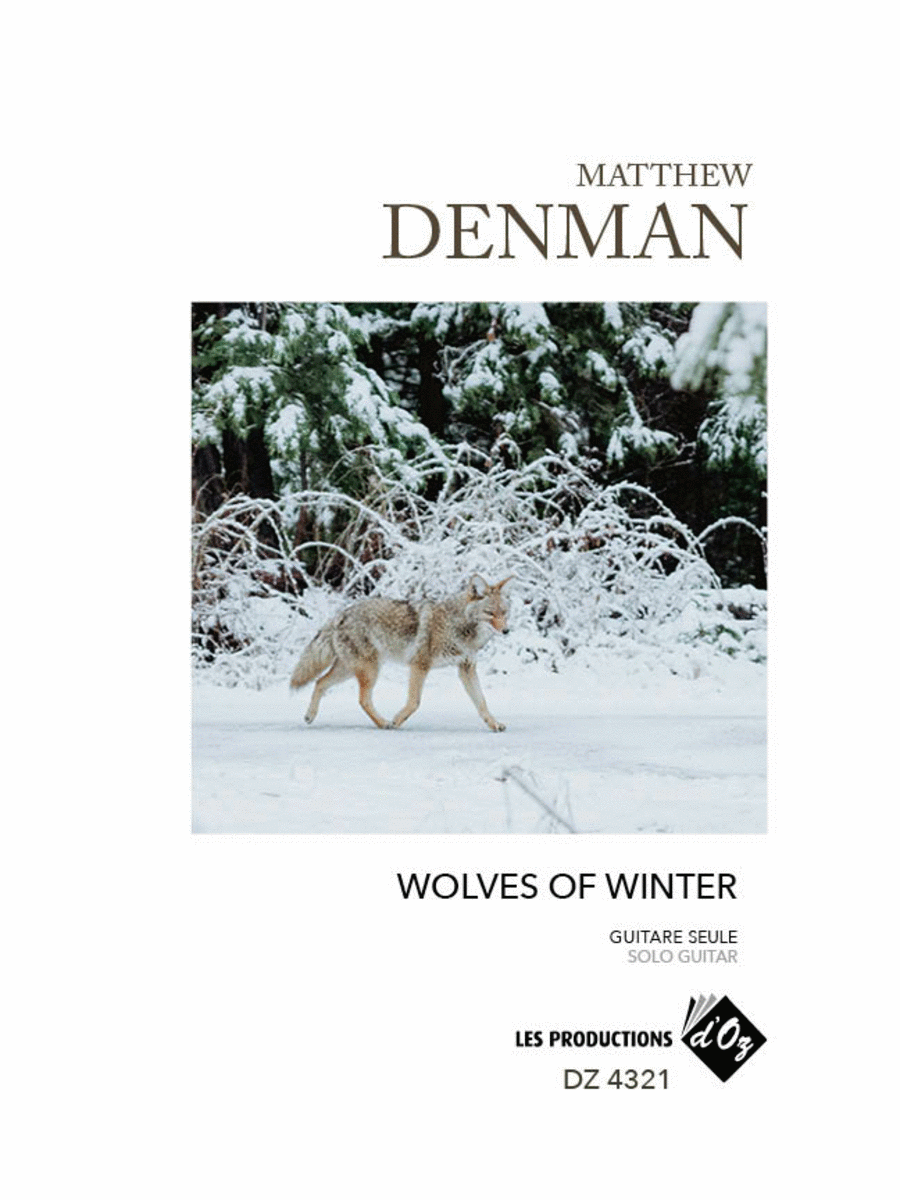Wolves of Winter Classical Guitar scores gallery preview page 1