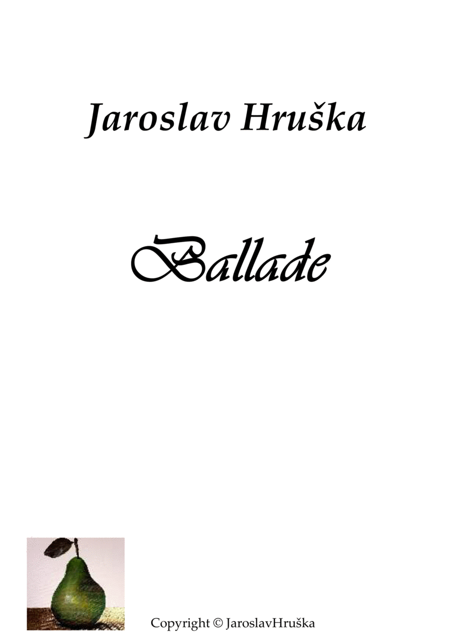 Ballade Ballade Piano Method scores gallery preview page 1