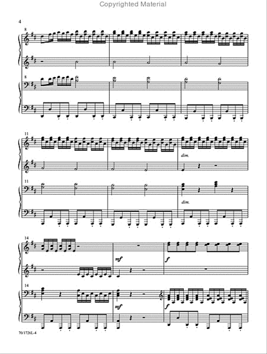 Christmas with the Classics Piano Duet scores gallery preview page 3
