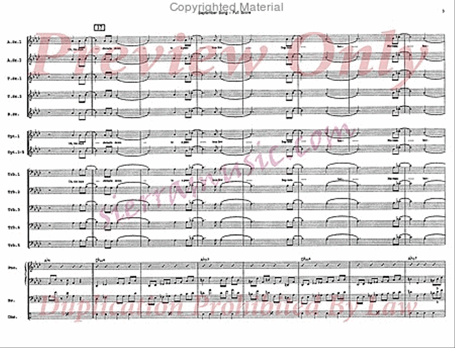 September Song Jazz Ensemble scores gallery preview page 4