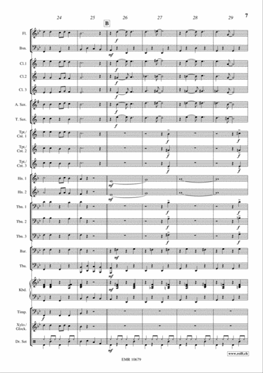 I Got Rhythm Concert Band scores gallery preview page 8