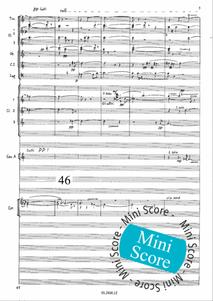 Aratoro I Aratoro I Concert Band scores gallery preview page 13