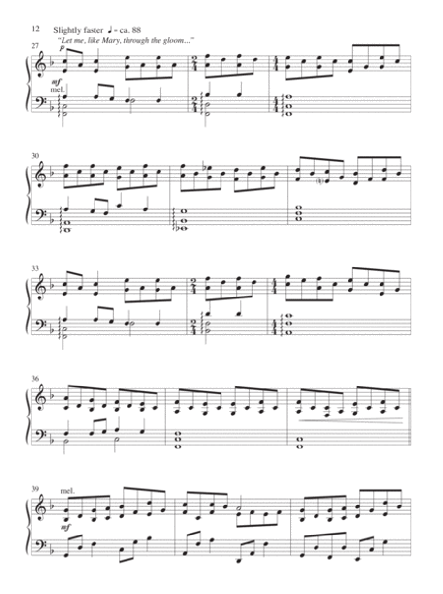 The Wondrous Cross Piano Solo scores gallery preview page 7
