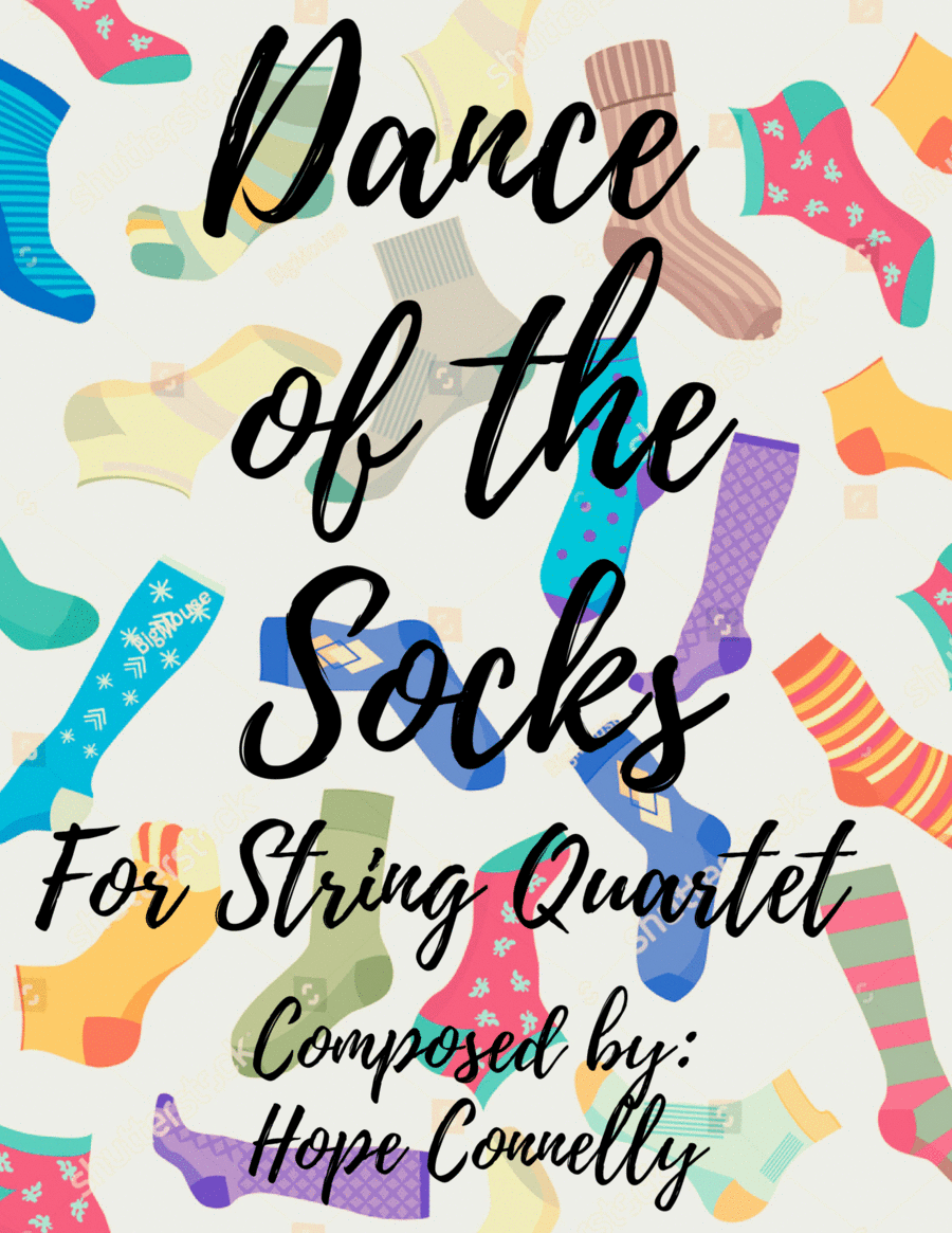 Dance of the Socks String Quartet scores gallery preview page 1