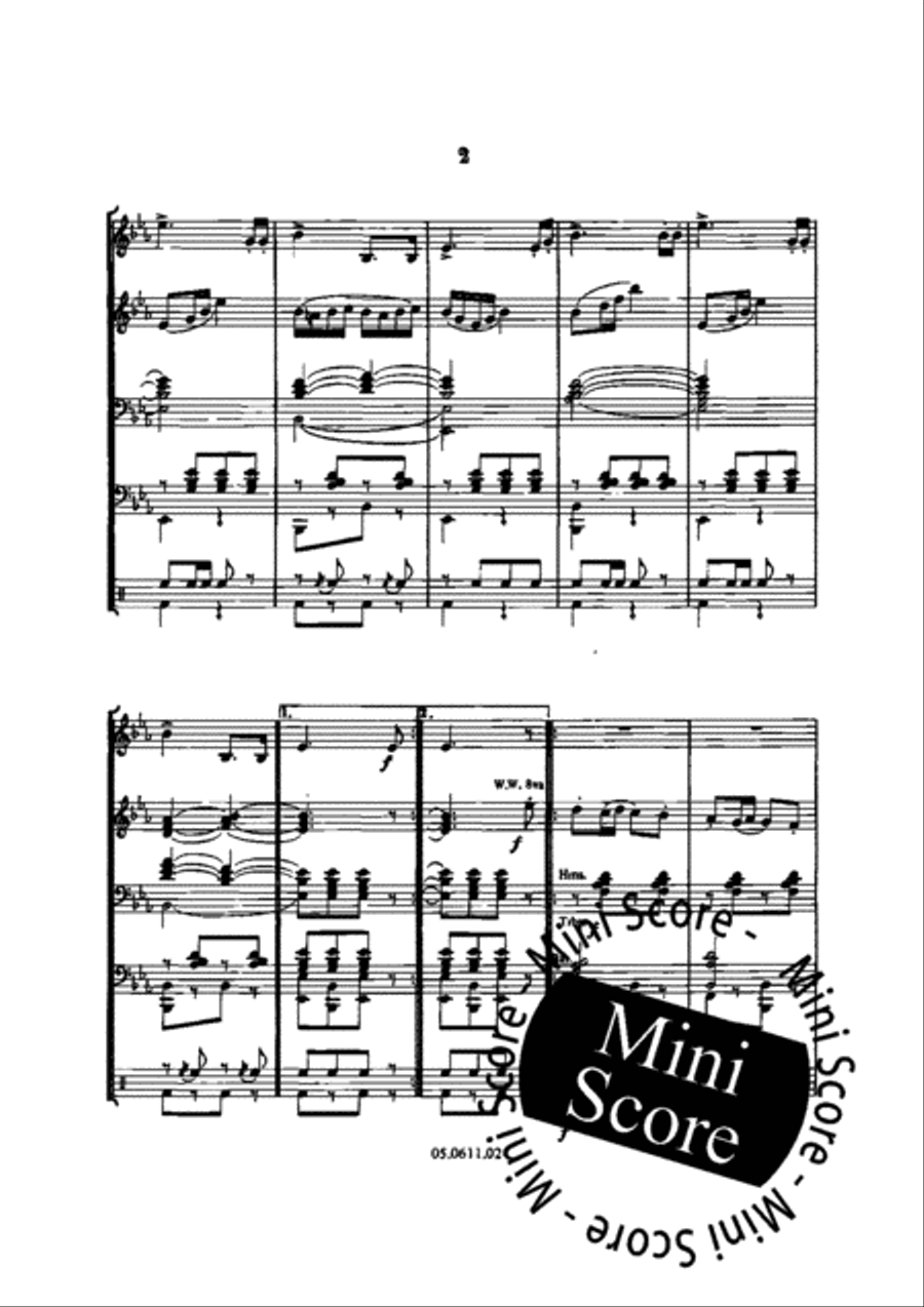 Fehrbelliner Reiter Marsch Concert Band scores gallery preview page 6