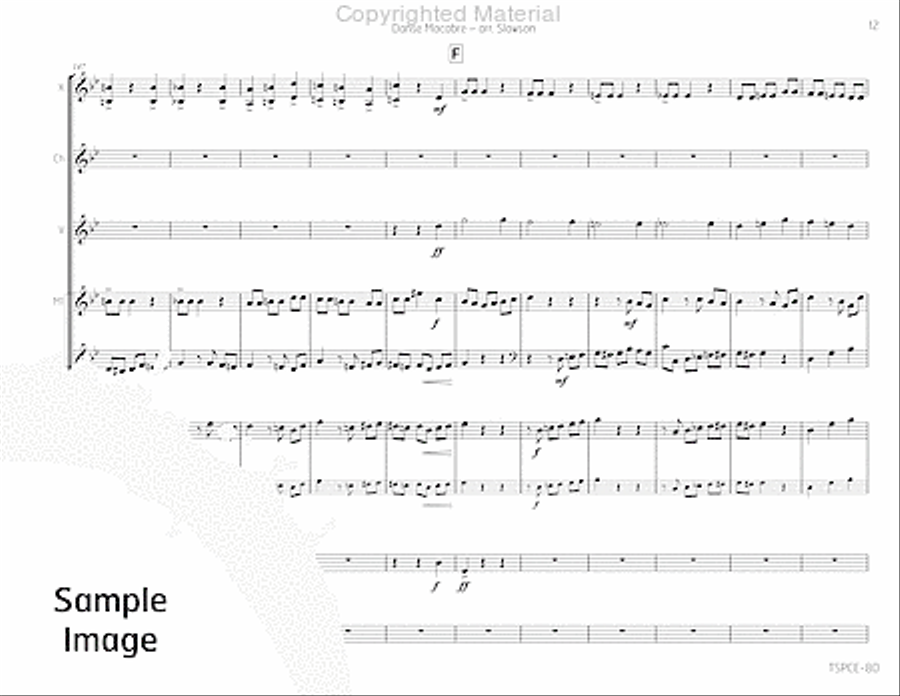 Danse Macabre Percussion Ensemble scores gallery preview page 16