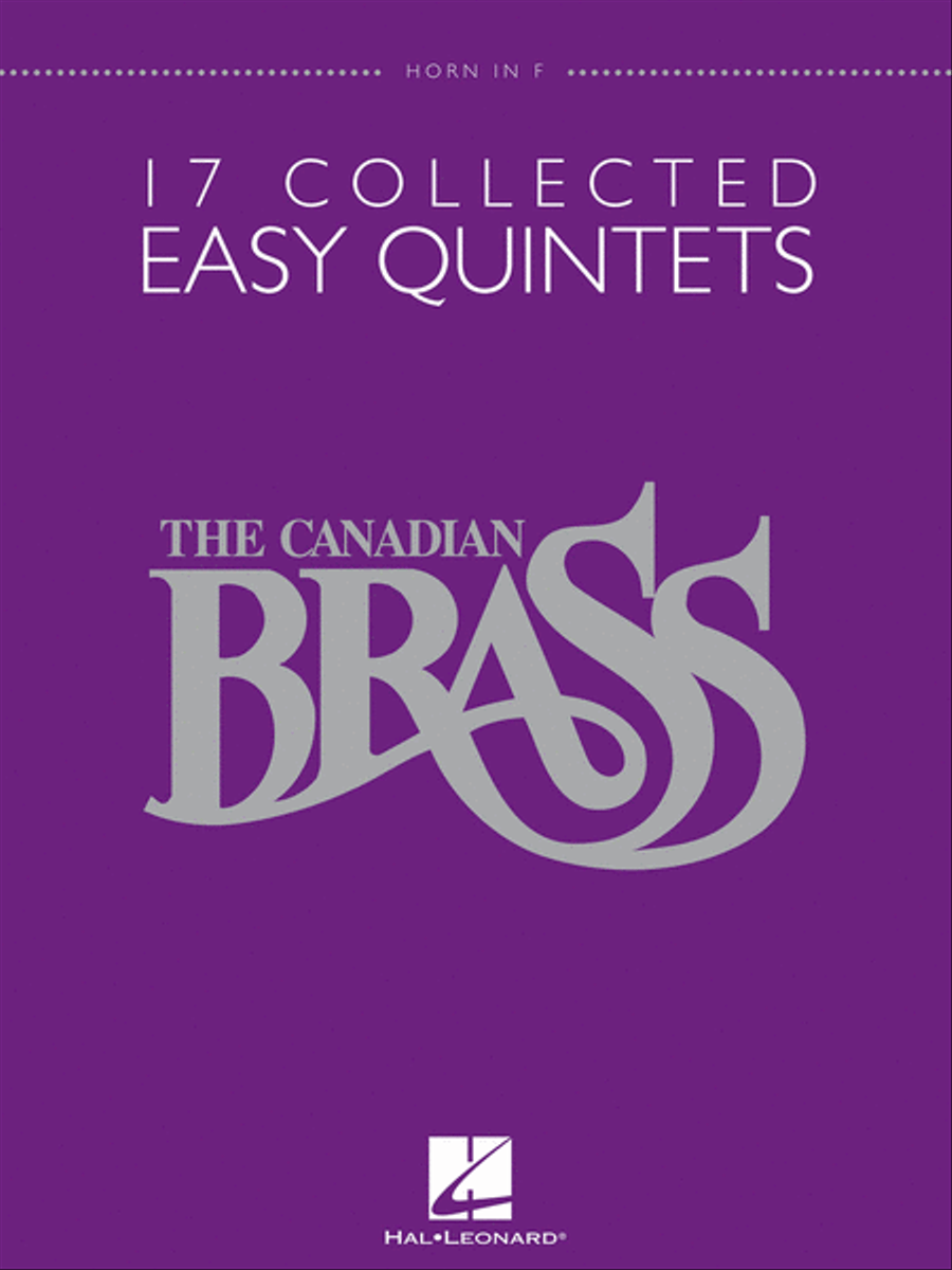 17 Collected Easy Quintets Horn Solo scores gallery preview page 1