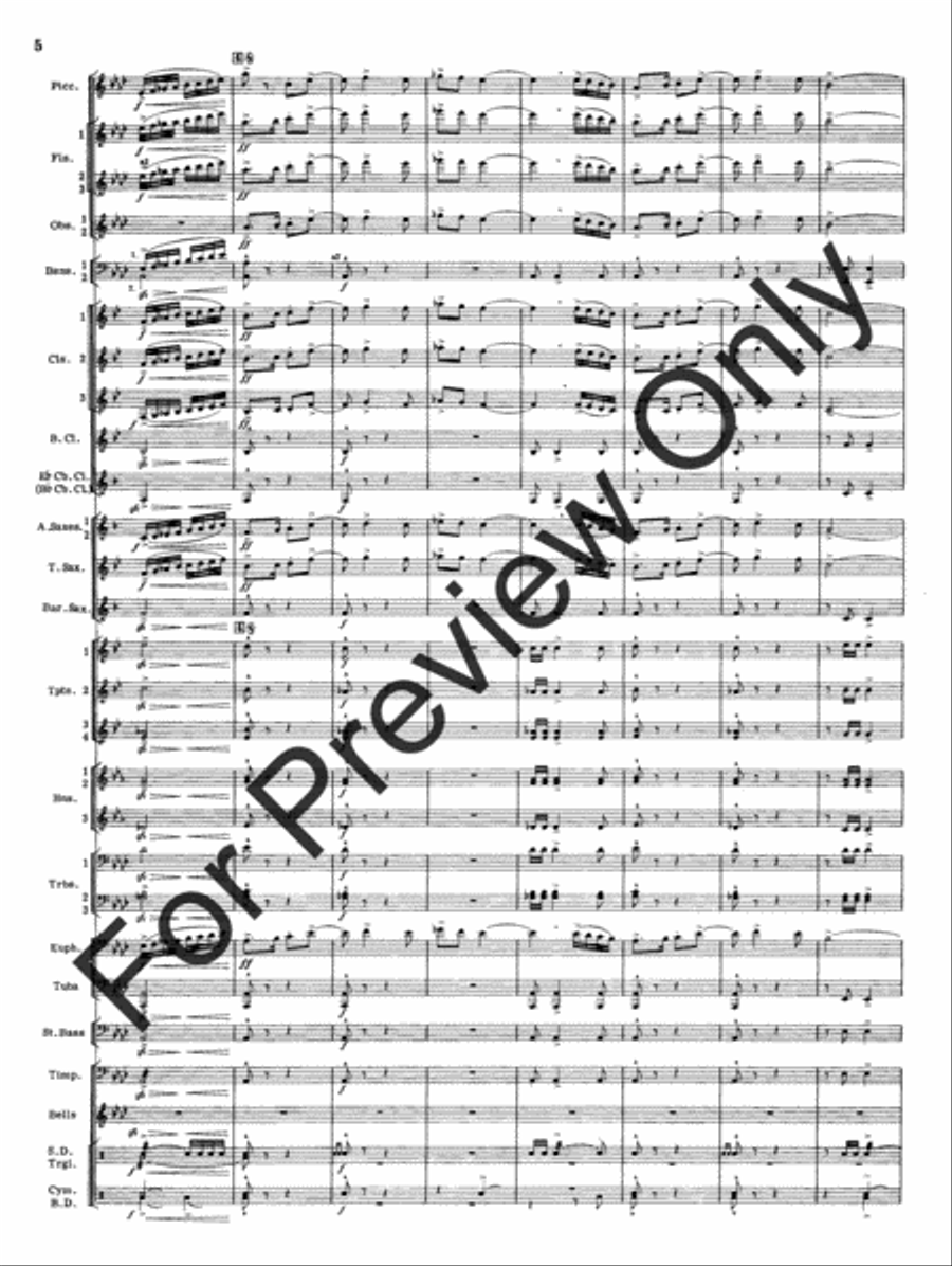 Appalachian Overture (Score) Concert Band scores gallery preview page 7