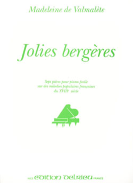Jolies Bergeres Piano Solo - Sheet Music