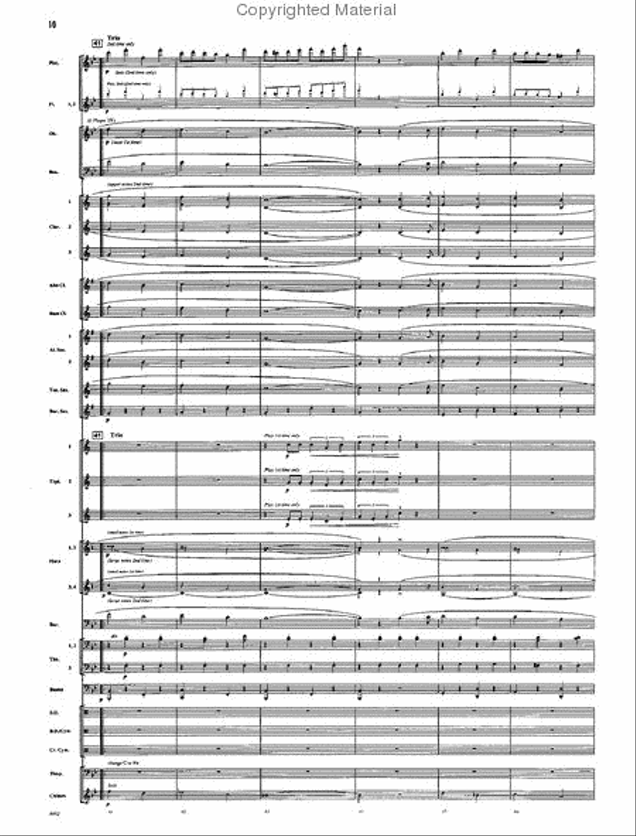 The Chimes of Liberty Concert Band scores gallery preview page 8