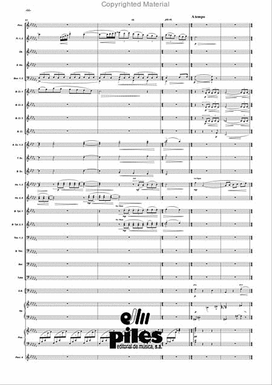 Duende Duende Concert Band scores gallery preview page 67
