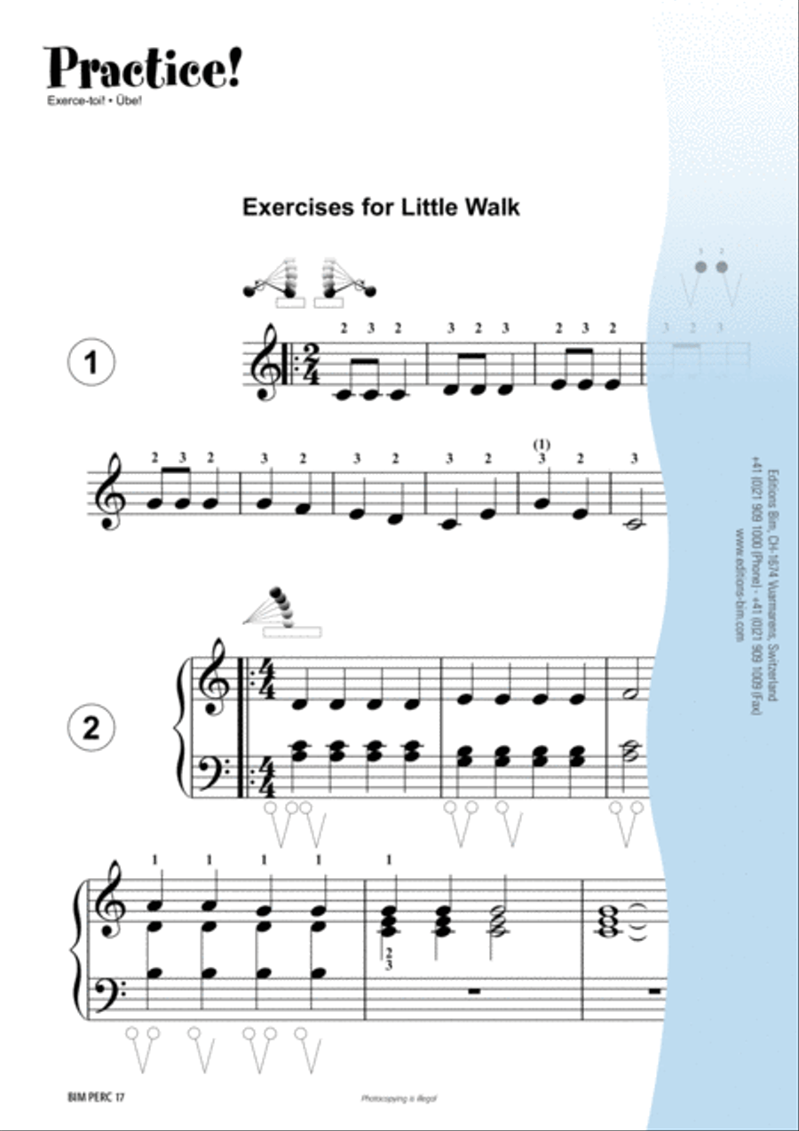 Beginning with 4 Mallets Marimba scores gallery preview page 6