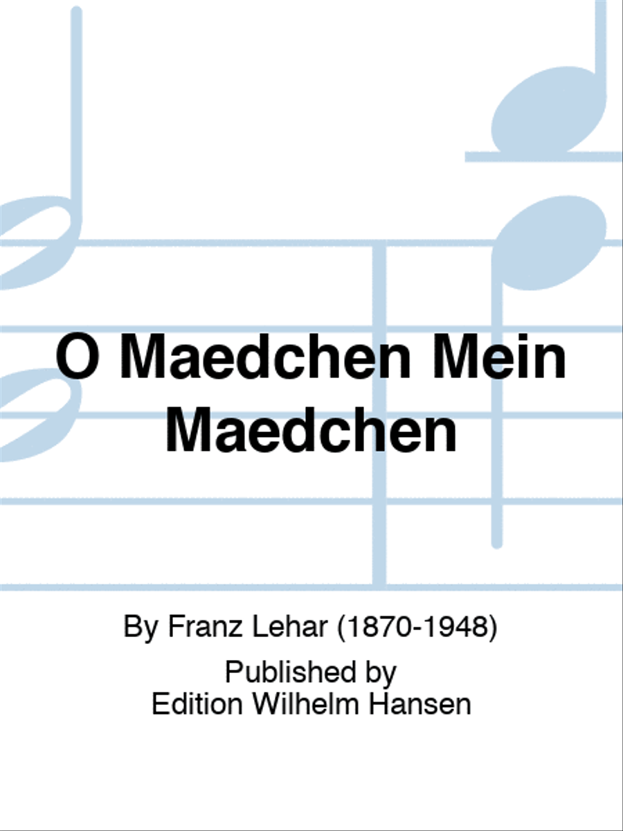 O Maedchen Mein Maedchen Choir scores gallery preview page 1