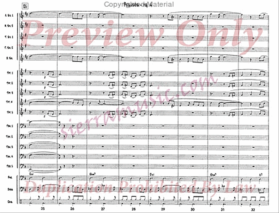 Pegasus Pegasus Jazz Ensemble scores gallery preview page 5