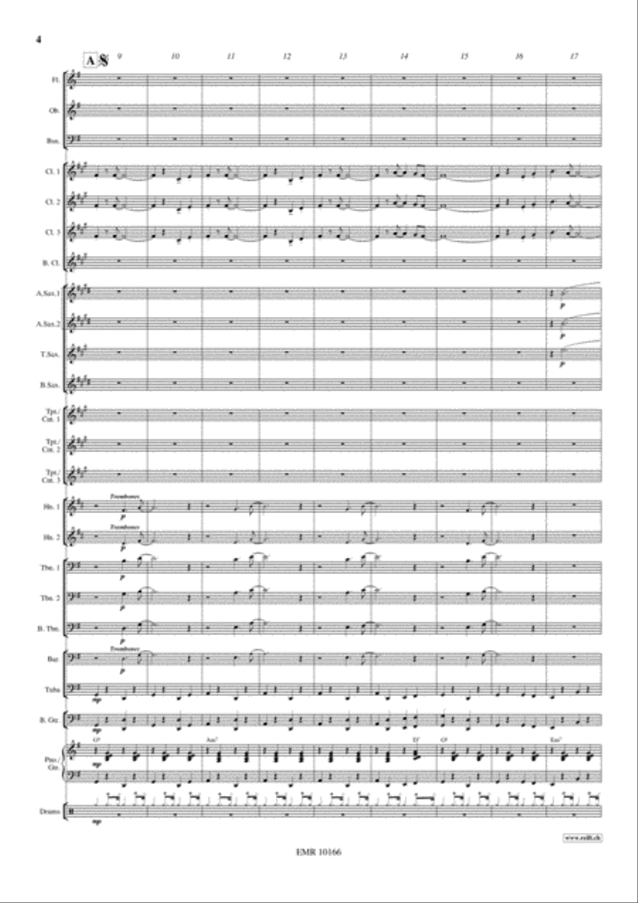 Mack The Knife Concert Band scores gallery preview page 5