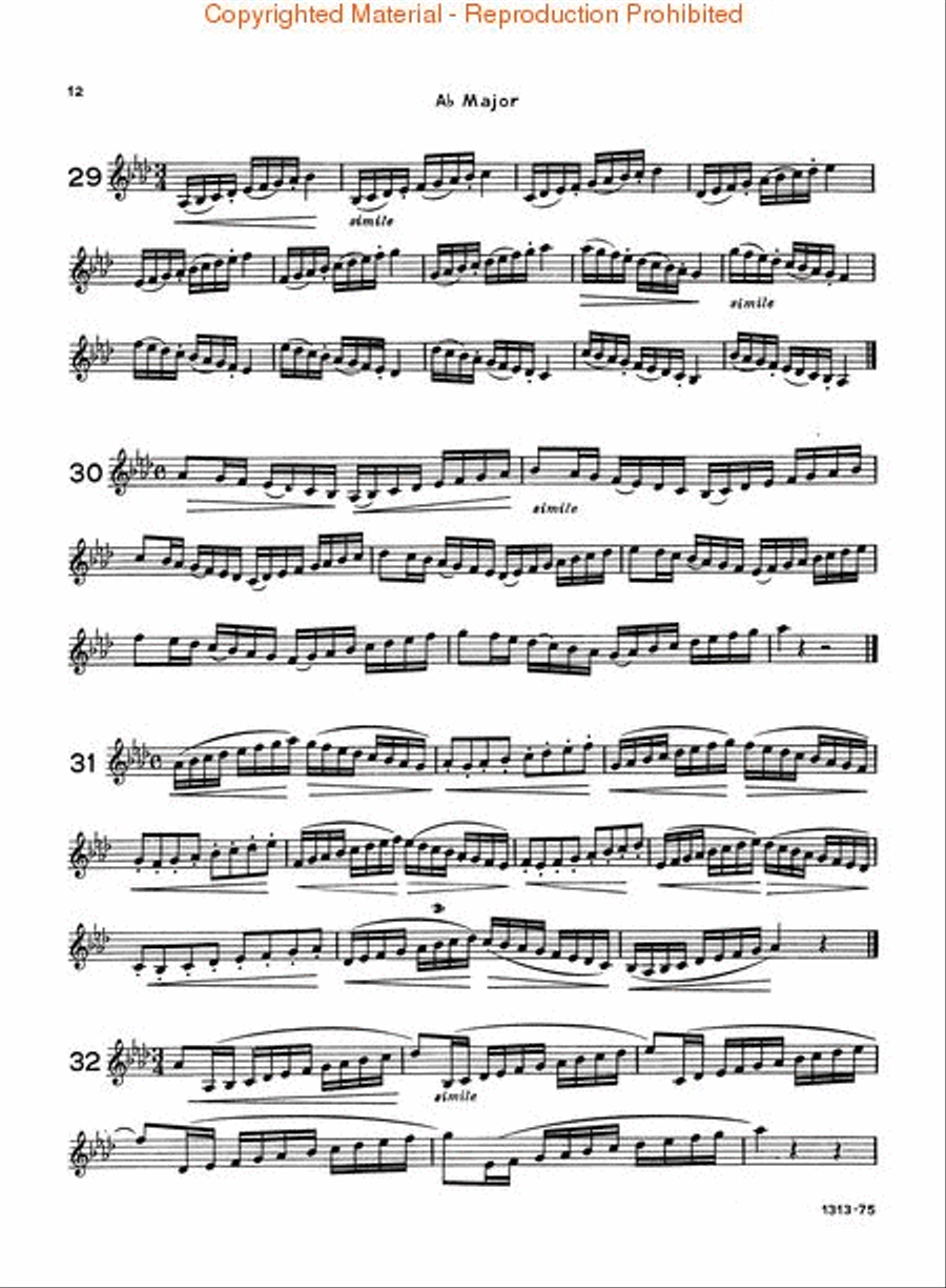 Rubank Advanced Method – Cornet or Trumpet, Vol. 2 Concert Band Methods scores gallery preview page 3