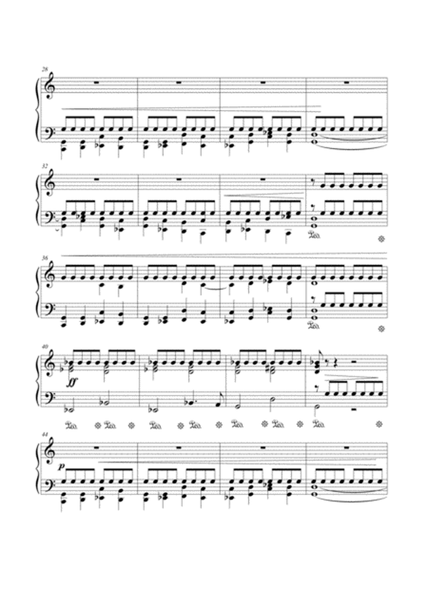 Fredrik Chopin - Raindrop Prelude (C-Major arrangement) image number null