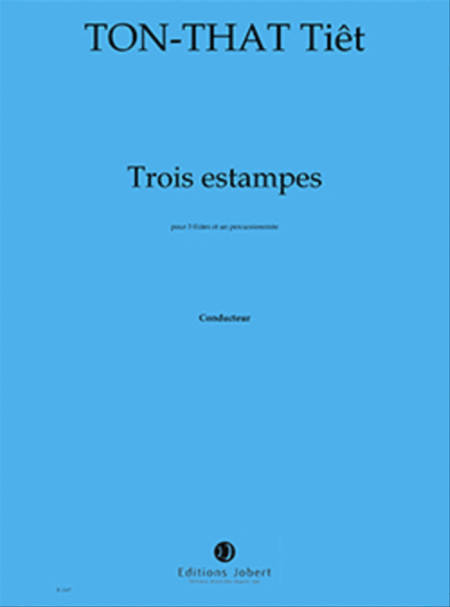 Estampes (3) Estampes (3) Flute Trio scores gallery preview page 1