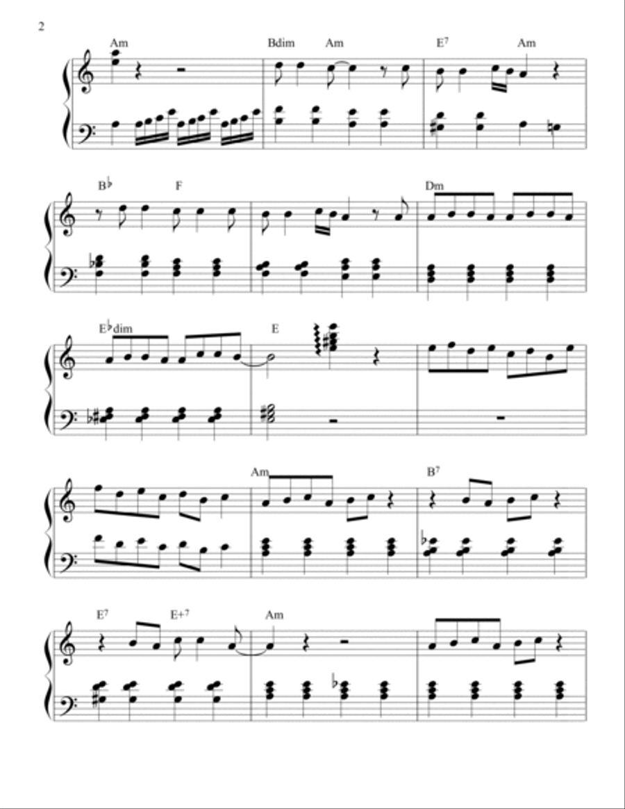 Money, Money, Money Piano Solo scores gallery preview page 2