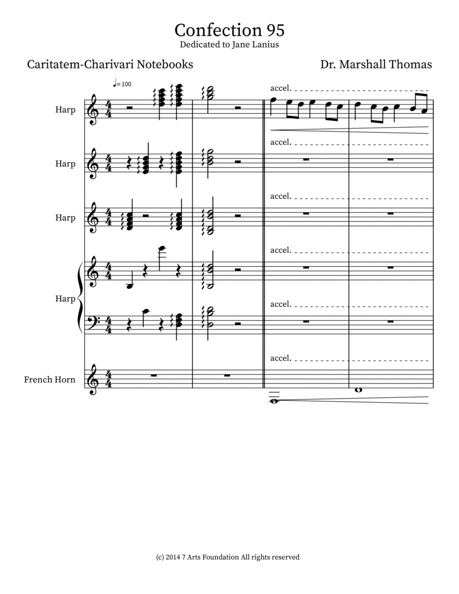 Confection 95 Confection 95 Horn scores gallery preview page 1