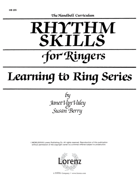 Learning To Ring - Rhythm Skills