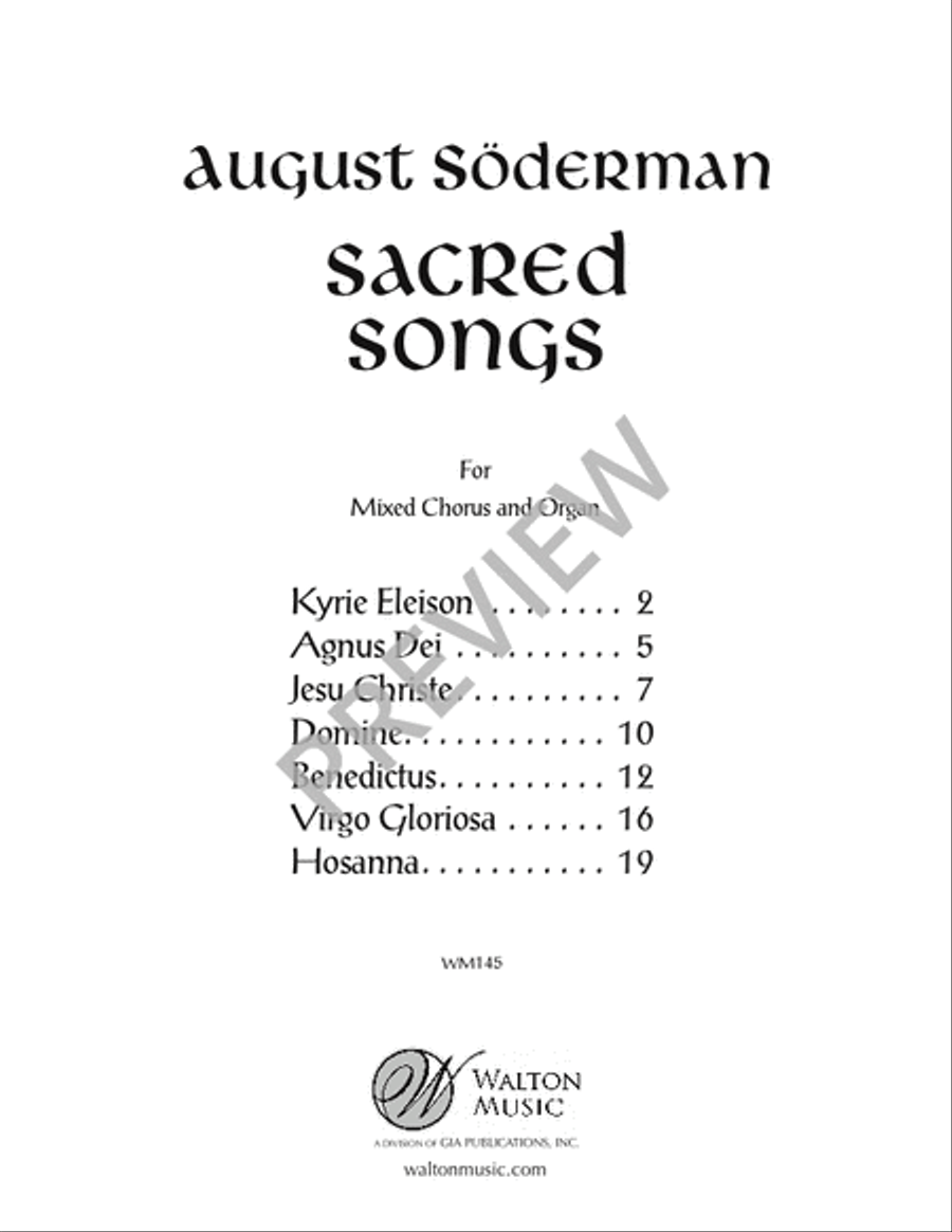 Sacred Songs Sacred Songs Divisi scores gallery preview page 2