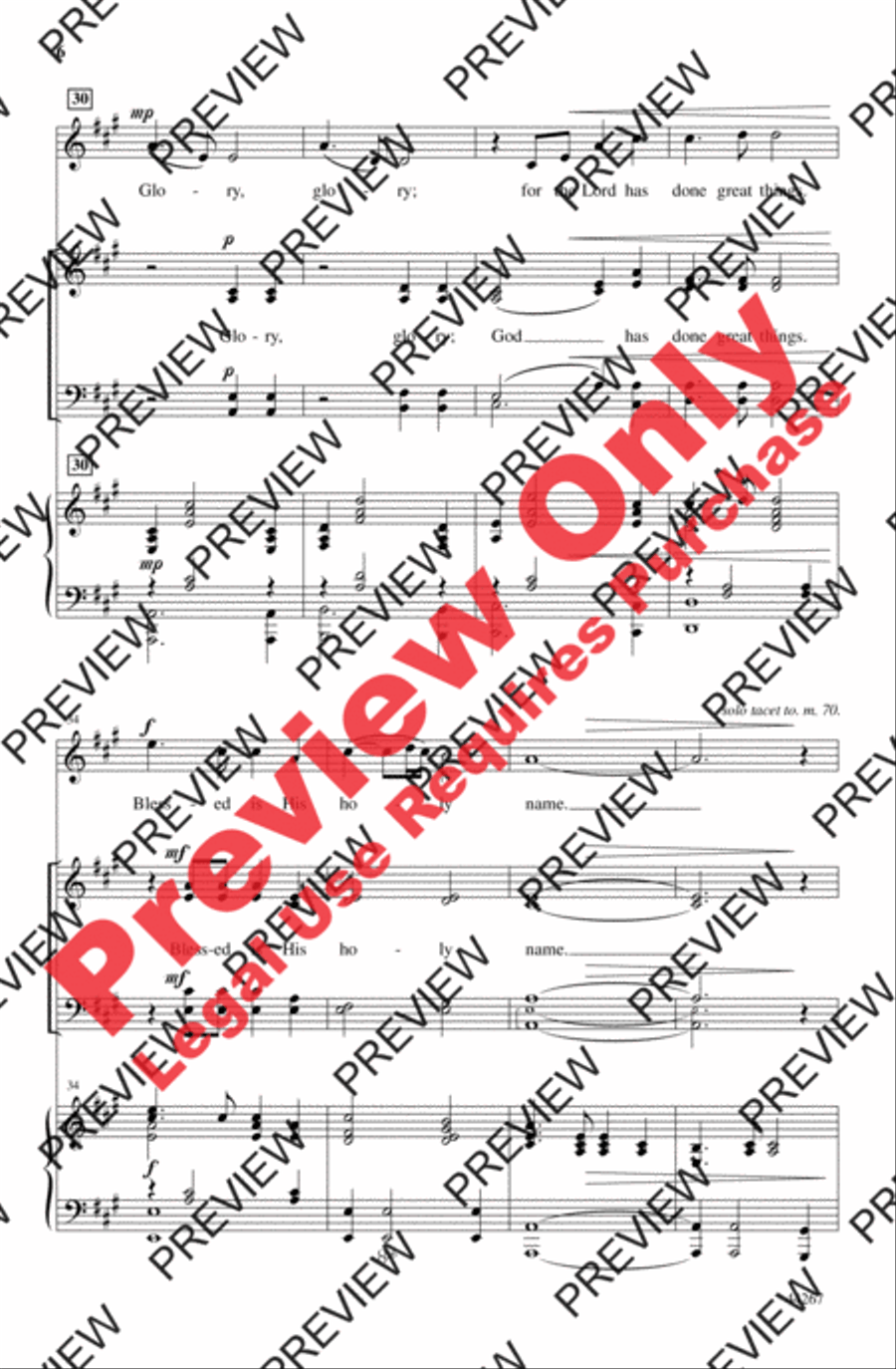 Now My Spirit Sings Now My Spirit Sings 4-Part scores gallery preview page 6