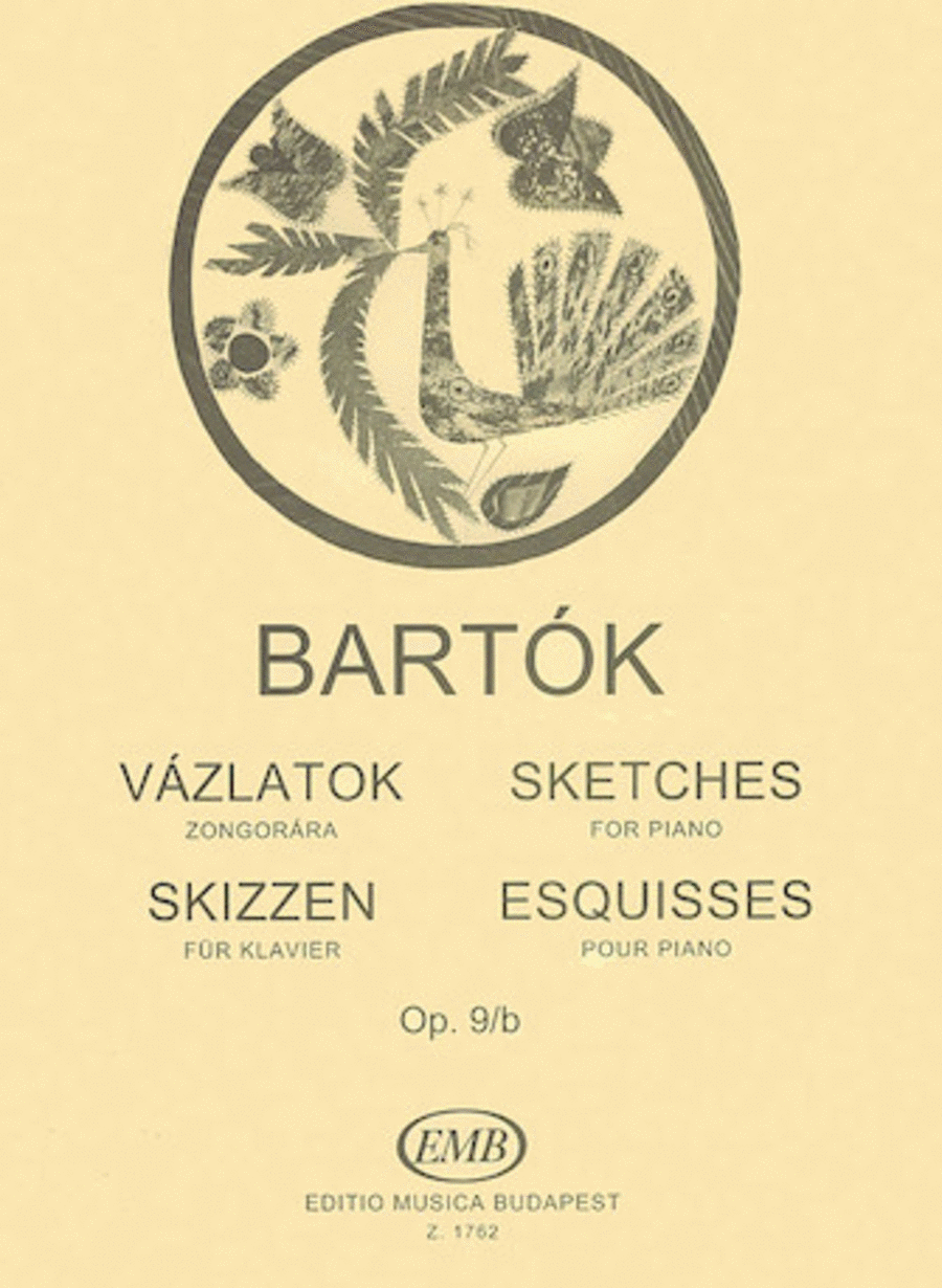 Sketches, Op. 9b Piano Solo scores gallery preview page 1