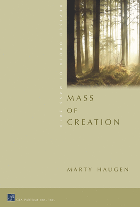 Book cover for Eucharistic Prayer for Masses with Children II for "Mass of Creation" - Assembly edition