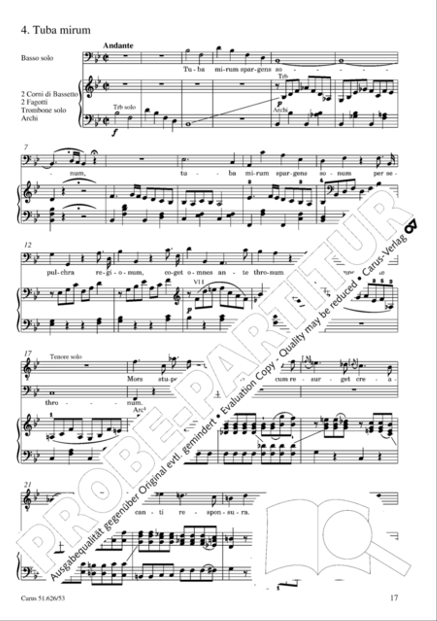 Requiem 4-Part scores gallery preview page 24