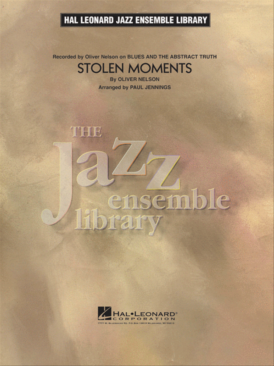 Stolen Moments Jazz Ensemble scores gallery preview page 1