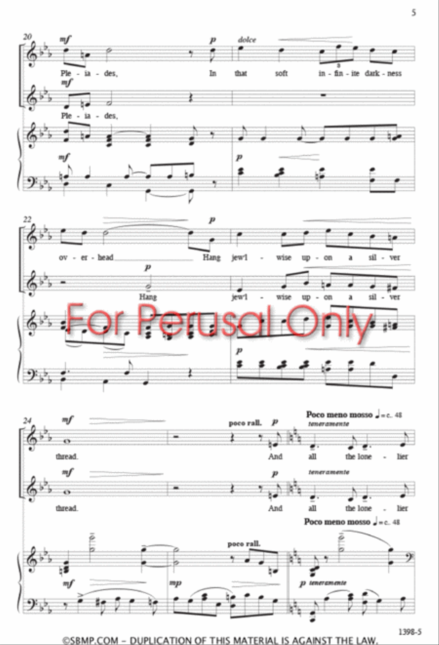 Stars - Two-part Octavo 2-Part scores gallery preview page 4