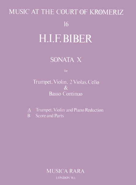 Sonata X in F major