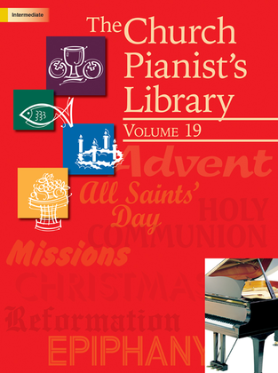 Book cover for The Church Pianist's Library, Vol. 19