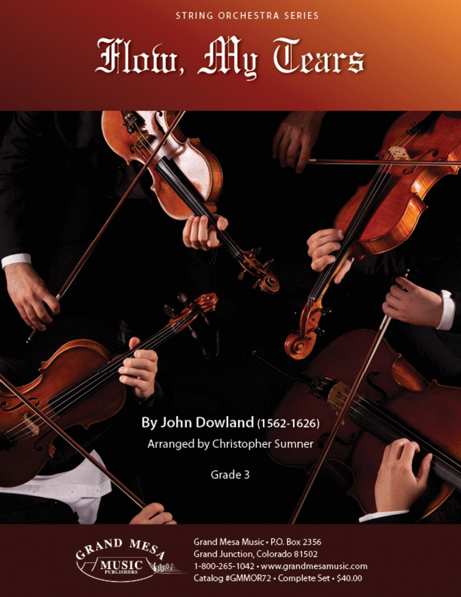 Flow, My Tears String Orchestra scores gallery preview page 1