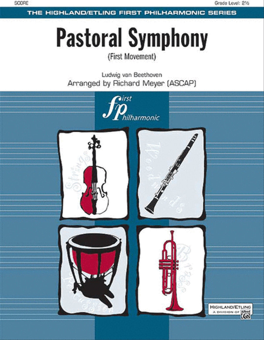 Pastoral Symphony (First Movement) Full Orchestra scores gallery preview page 1