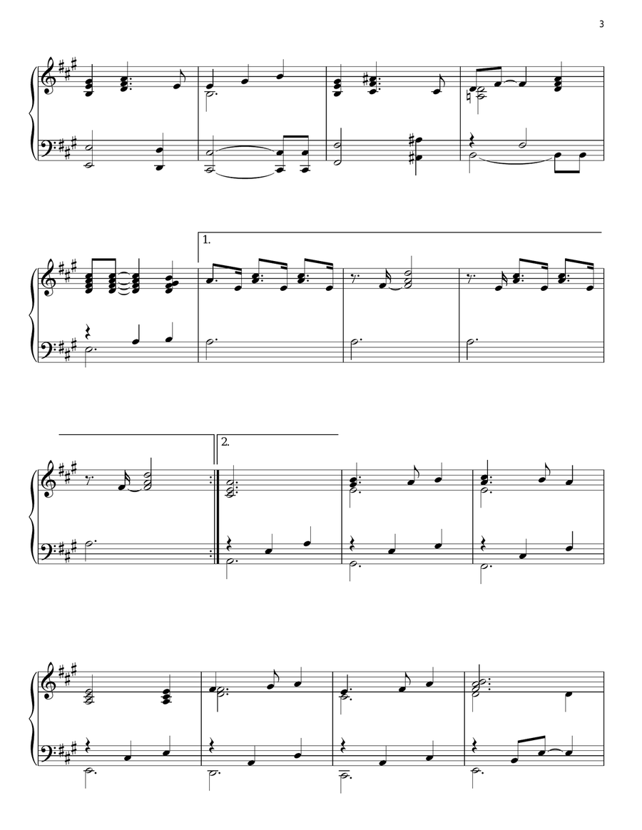 The Rainbow Connection Piano Solo scores gallery preview page 3