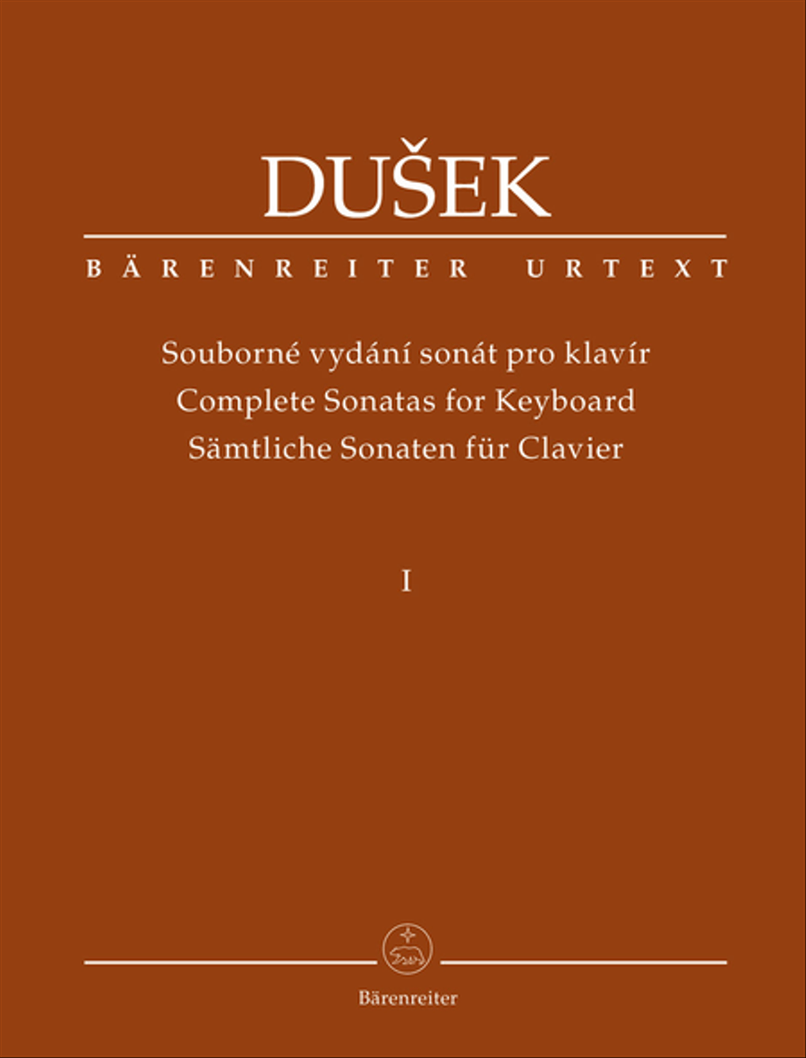 Complete Sonatas for Keyboard Piano Solo scores gallery preview page 1