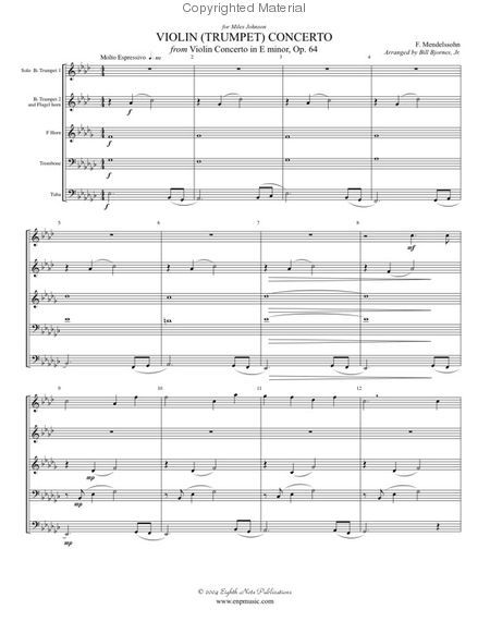 Violin (Trumpet) Concerto