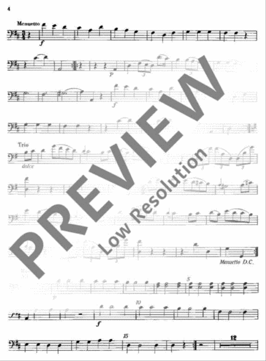 Divertimento Divertimento String Trio scores gallery preview page 17